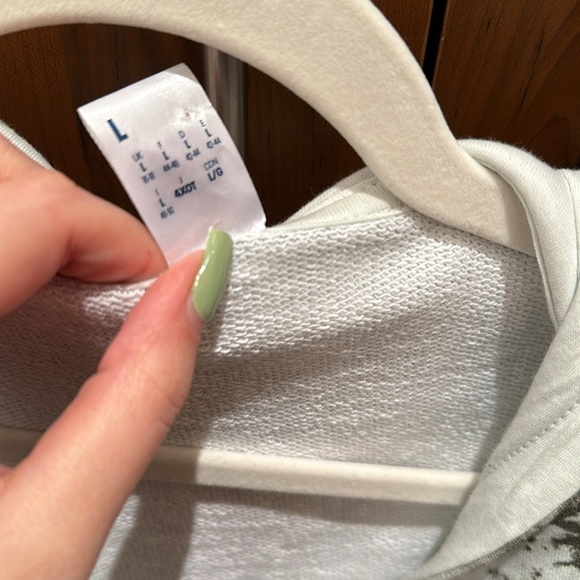 REEBOK Classics Cloud Splatter-Print Zip-Up Sweatshirt - Picture 4 of 9